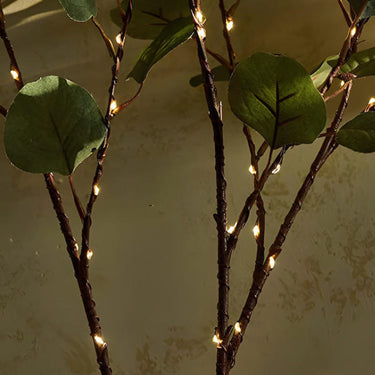 Guirlande Lumineuse Branche D'Olivier-Lampe Veilleuse